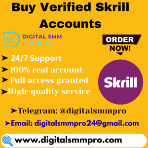 Buy Verified Skrill Accounts